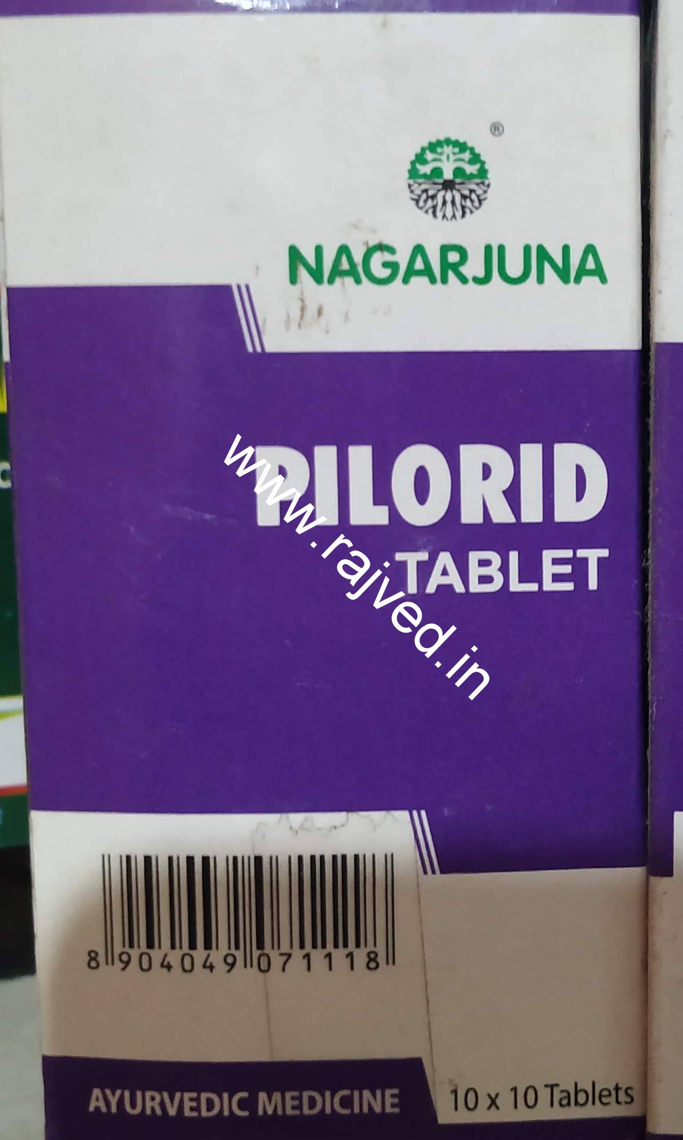 pilorid tablet 100 tablets-nagarjuna kerala